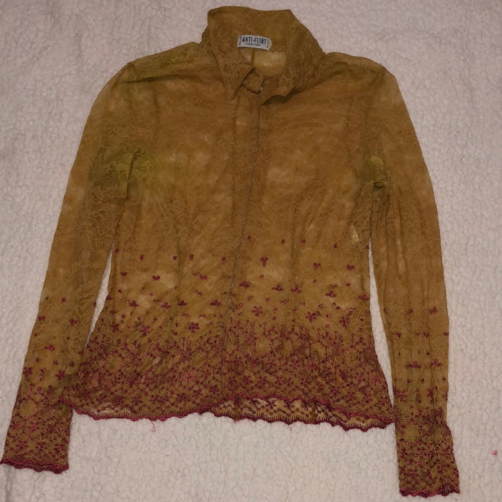 y2k blouse